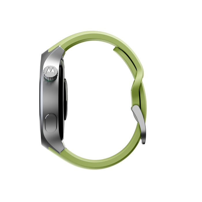 EAN 840493615165 - Motorola Moto Watch 3,63 cm (1.43") OLED 47 mm Digital Pantalla táctil Plata GPS (satélite) imagen 5