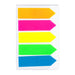 EAN 6921734943347 - Deli EA10602 pestaña autoadhesiva 100 hojas Azul, Verde, Naranja, Rosa, Amarillo imagen 2