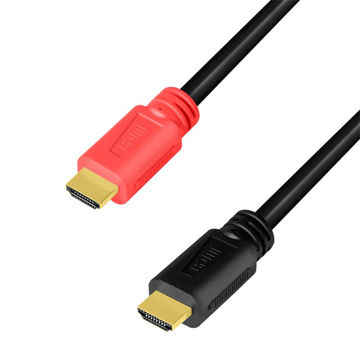 EAN 4052792063363 - LogiLink CHV0100 cable HDMI 10 m HDMI tipo A (Estándar) Negro, Rojo imagen 1