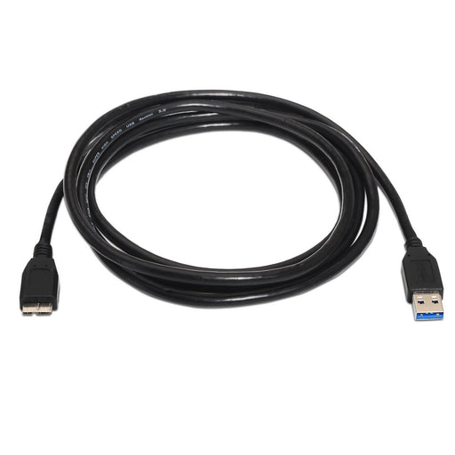 EAN 8436574700428 - AISENS A105-0043 cable USB USB 3.2 Gen 1 (3.1 Gen 1) 1 m USB A Micro-USB B Negro imagen 2