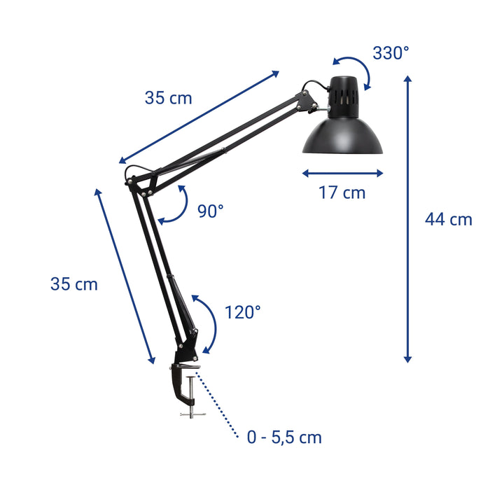 EAN 4002390041447 - MAUL 8230590 lámpara de mesa E27 Negro imagen 13