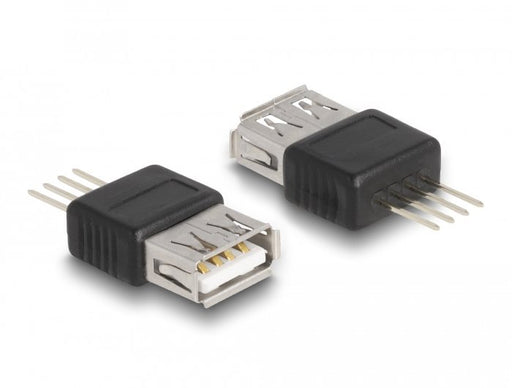EAN 4043619666539 - DeLOCK 66653 Adaptador gráfico USB Negro, Plata imagen 2