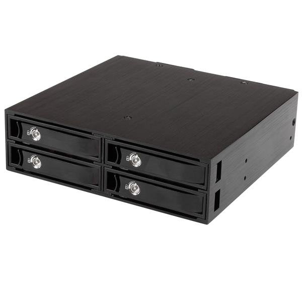 EAN 0065030859837 - StarTech.com SATSASBP425 panel bahía disco duro 13,3 cm (5.25") Bandeja para disco duro Negro imagen 1