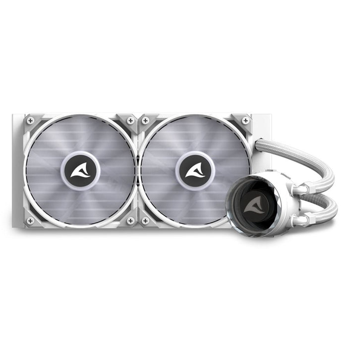EAN 4044951038602 - Sharkoon S80 RGB Carcasa del ordenador, Procesador Sistema de refrigeración líquida todo en uno 12 cm Bla imagen 8