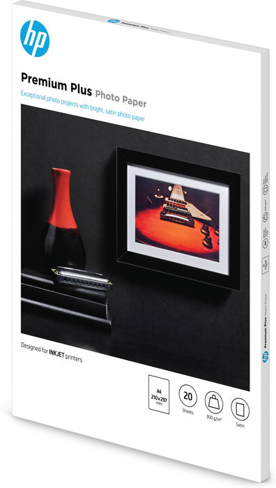 EAN 0886111138883 - HP Premium Plus Semi-gloss Photo Paper-20 sht/A4/210 x 297 mm A3 Semi-brillo imagen 2
