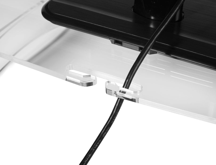 EAN 8719274673194 - BakkerElkhuizen Q-riser 110 61 cm (24") Escritorio Transparente imagen 6