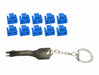 EAN 5715063347935 - Microconnect MC-RJ45PORTBLOCK-B bloqueador de puerto Llave de bloqueador de puerto RJ-45 Negro, Azul 10 p imagen 1
