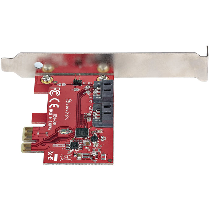 EAN 0065030895545 - StarTech.com 2P6G-PCIE-SATA-CARD tarjeta y adaptador de interfaz Interno imagen 4