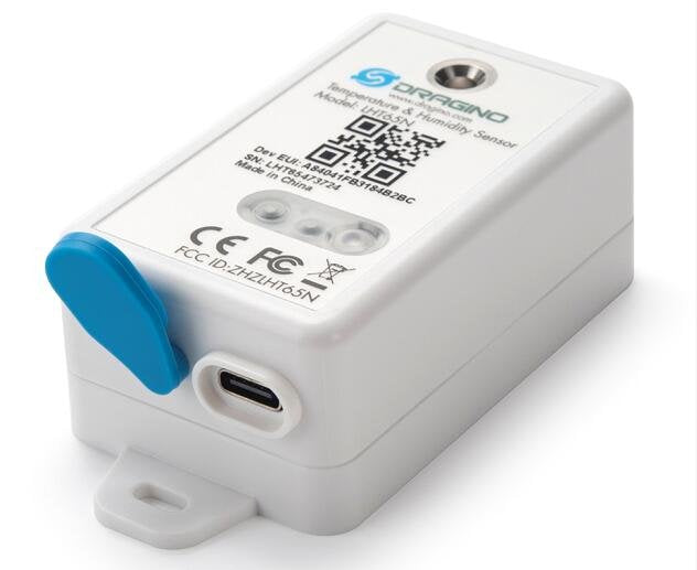 EAN 6973956304147 - Dragino Technology LHT65N Interior / exterior Sensor de temperatura y humedad Independiente Inalámbrico imagen 3
