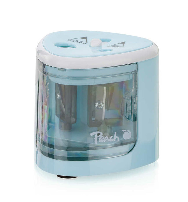 EAN 7640460545944 - Peach PO102 Sacapuntas eléctrico Azul, Blanco imagen 1