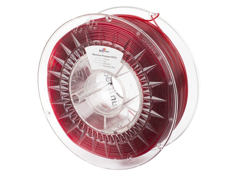EAN 5903175657640 - Spectrum 80050 material de impresión 3d Polietileno tereftalato glico (PETG) Rojo, Transparente 1 kg imagen 1