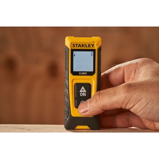 EAN 3253560770655 - Stanley SLM65 Medidor láser de distancias Negro, Amarillo 20 m imagen 23