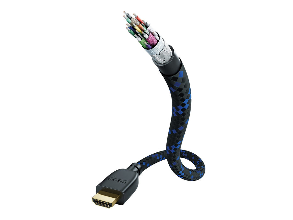 EAN 4001985520848 - Inakustik 00423520 cable HDMI 2 m HDMI tipo A (Estándar) Negro, Azul imagen 1
