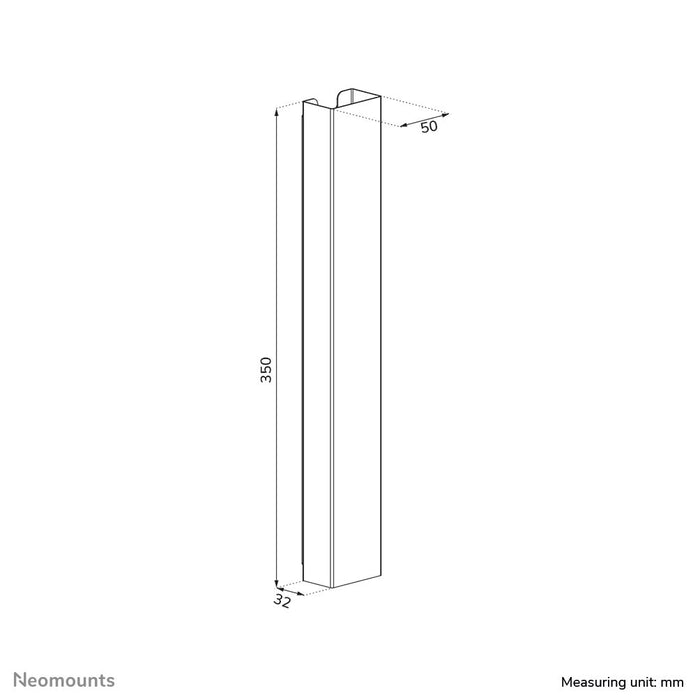 EAN 8721246340072 - Neomounts ADS06-123WH organizador de cables Escritorio Panel guíacables Blanco 1 pieza(s) imagen 10