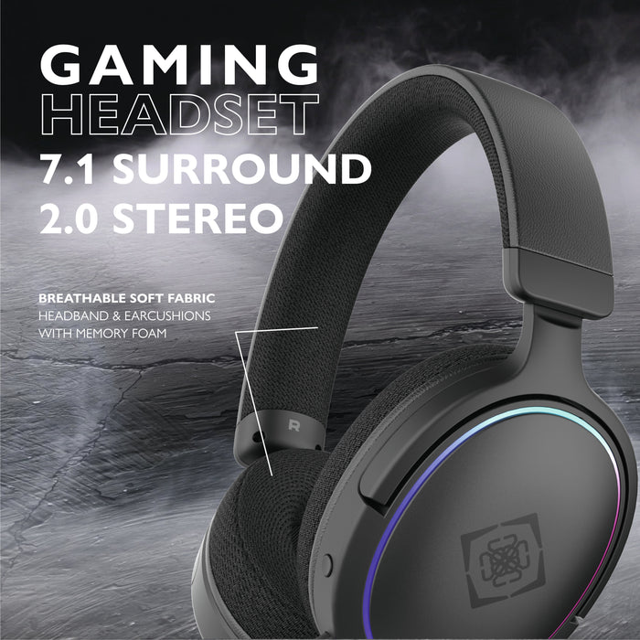 EAN 7333048060808 - Deltaco Gaming GAM-162 auricular y casco Auriculares Alámbrico Diadema Juego USB Tipo C Negro imagen 11