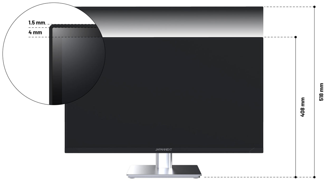 EAN 4589511171653 - JAPANNEXT JN-I270WQHD300F-HSP pantalla para PC 68,6 cm (27") 2560 x 1440 Pixeles Wide Quad HD LED Gris imagen 2