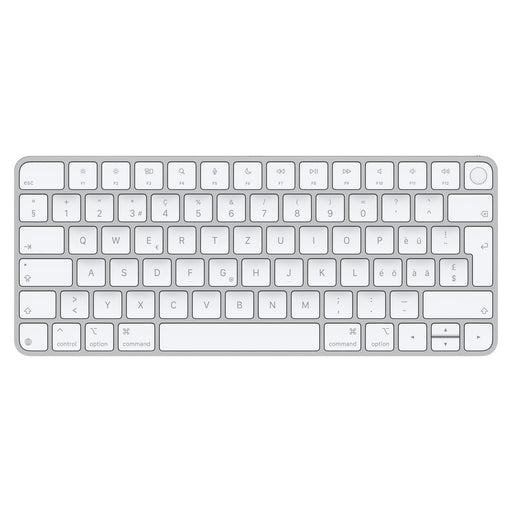 EAN 0195949633928 - Apple Magic teclado Universal USB + Bluetooth QWERTZ Plata, Blanco imagen 1