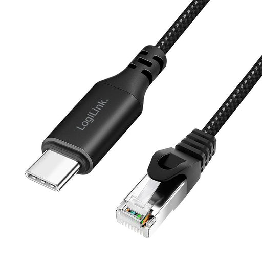 EAN 4052792075229 - LogiLink CU0410 cable de red Negro 1 m Cat6 S/FTP (S-STP) Alrededor imagen 1