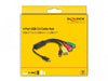 EAN 4043619642038 - DeLOCK 64203 cambiador de género para cable 3 x USB-A female + 1 x USB-C Multicolor imagen 4