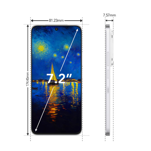 EAN 4894461869049 - TCL 60 NXTPAPER Ultra 18,3 cm (7.2") SIM doble Android 15 5G USB Tipo C 12 GB 512 GB 5200 mAh Blanco imagen 2
