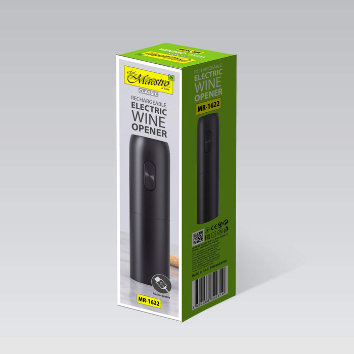 EAN 4820268322319 - Maestro MR-1622 sacacorchos Abridor de vino eléctrico Negro imagen 5