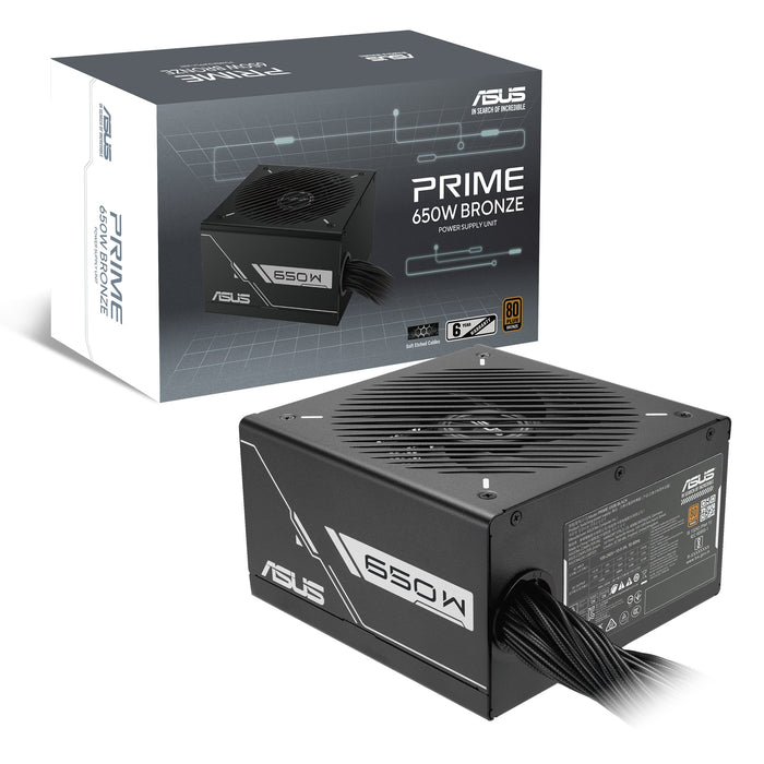 EAN 4711387635285 - ASUS Prime -650B-BLACK unidad de fuente de alimentación 650 W 20+4 pin ATX ATX Negro imagen 12
