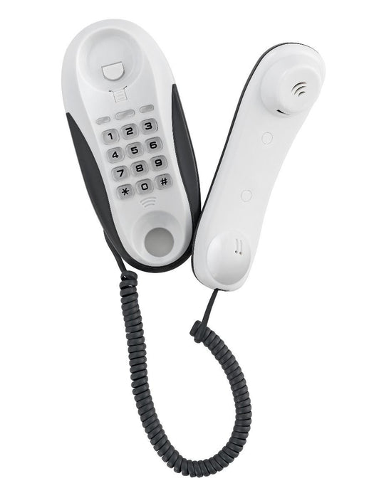 EAN 8015908707625 - Brondi Kenoby Teléfono analógico Gris, Blanco imagen 3
