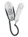 EAN 8015908707625 - Brondi Kenoby Teléfono analógico Gris, Blanco imagen 3