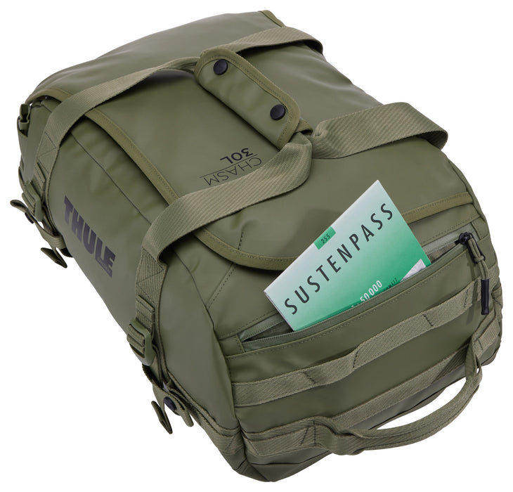 EAN 0085854257497 - Thule Chasm TDSD301 Olivine bolso de lona 30 L Poliéster Oliva imagen 22