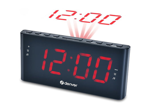 EAN 5706751060137 - Denver CPR-710 despertador Reloj despertador digital Negro imagen 1