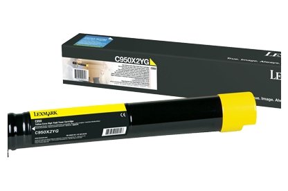 EAN 0734646227711 - Lexmark C950X2YG cartucho de tóner 1 pieza(s) Original Amarillo imagen 1