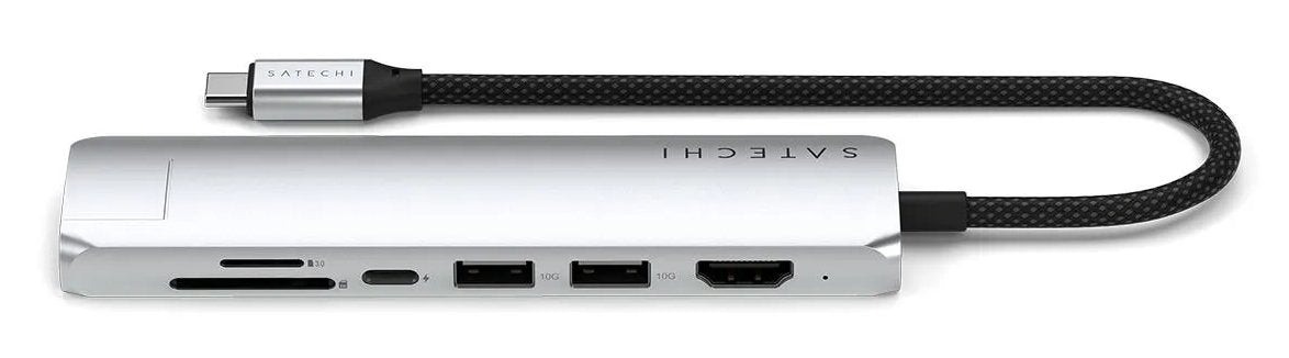 EAN 810086361502 - Satechi ST-P7SS hub de interfaz USB Tipo C 10000 Mbit/s Plata imagen 2