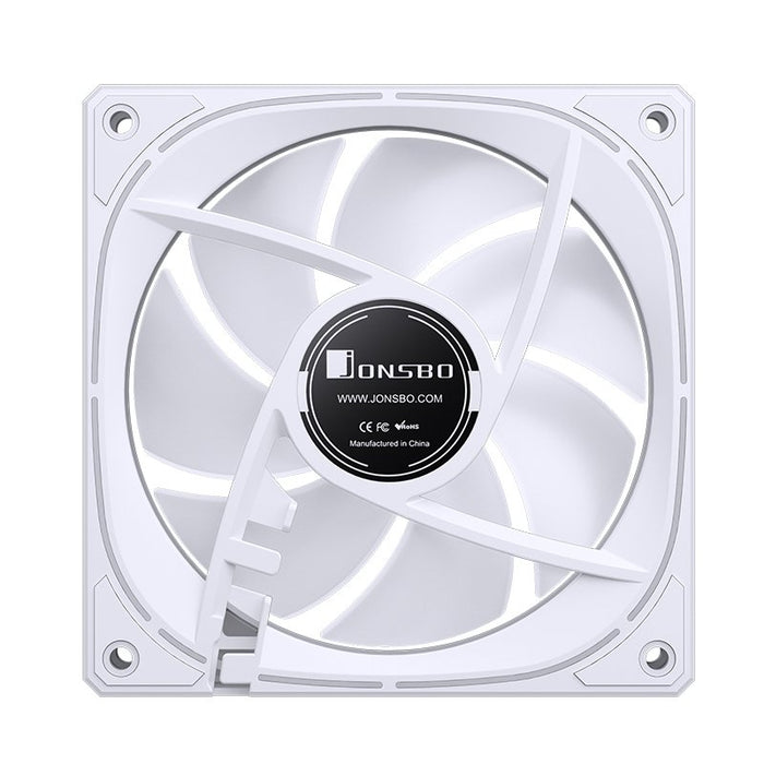 EAN 6970620553504 - Jonsbo FR-505WR sistema de refrigeración para ordenador Carcasa del ordenador Ventilador 12 cm Blanco 1 p imagen 10