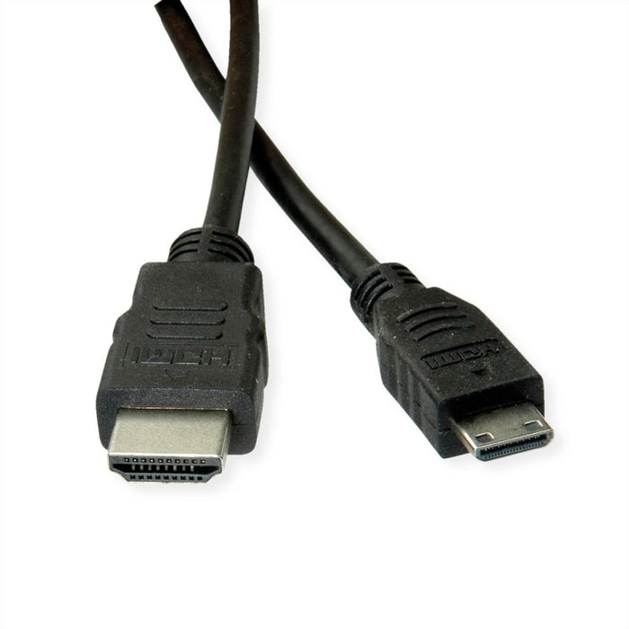 EAN 7630049619685 - ROLINE 11445580 cable HDMI 2 m HDMI tipo A (Estándar) HDMI Type C (Mini) Negro imagen 3