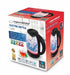 EAN 5901299949863 - Esperanza EKK027 tetera eléctrica 1,7 L 2200 W Negro, Transparente imagen 6