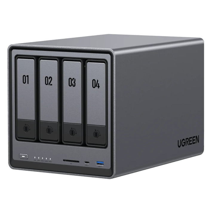 EAN 6941876223725 - Ugreen NASync DXP4800 NAS Compacto N100 8 GB DDR5 0 TB UGOS Pro Negro imagen 1