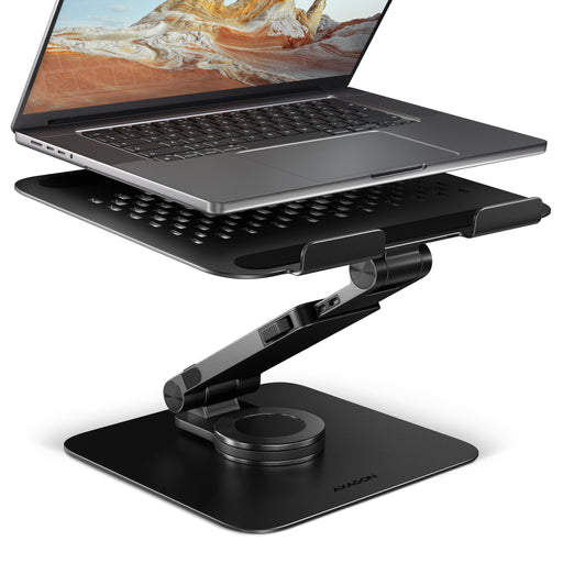 EAN 8595247909206 - Axagon STND-LRB Laptop-Ständer, 360° drehbar, Doppelgelenk, verlängerbar Soporte para ordenador portátil  imagen 1