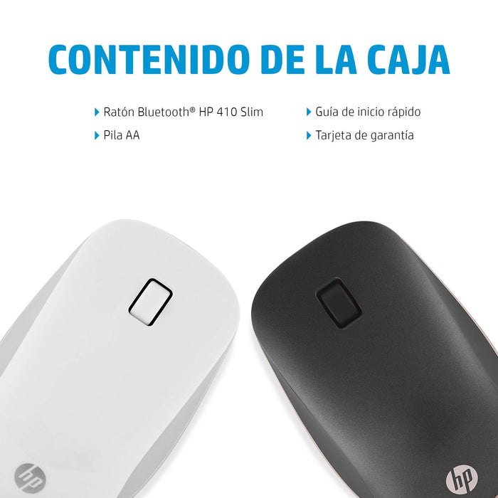 EAN 0196068933579 - HP 410 Slim Ash Silver Bluetooth Mouse ratón Ambidextro 2000 DPI imagen 3