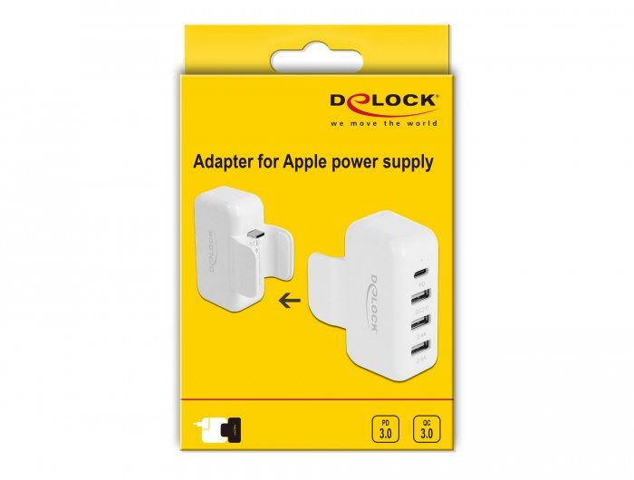 EAN 4043619640799 - DeLOCK 64079 hub de interfaz USB 3.2 Gen 1 (3.1 Gen 1) Type-C Blanco imagen 3