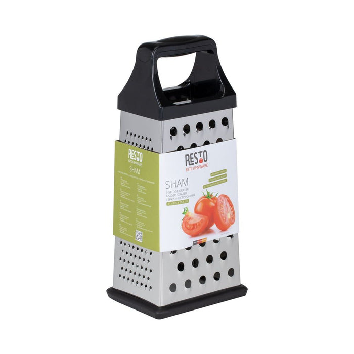 EAN 4260403578735 - Resto Kitchenware 95410 cortador de verduras en espiral o rallador manual Caja ralladora Negro, Acero ino imagen 8