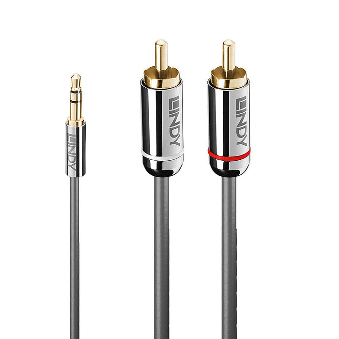 EAN 4002888353359 - Lindy 35335 cable de audio 3 m 3,5mm 2 x RCA Antracita imagen 1
