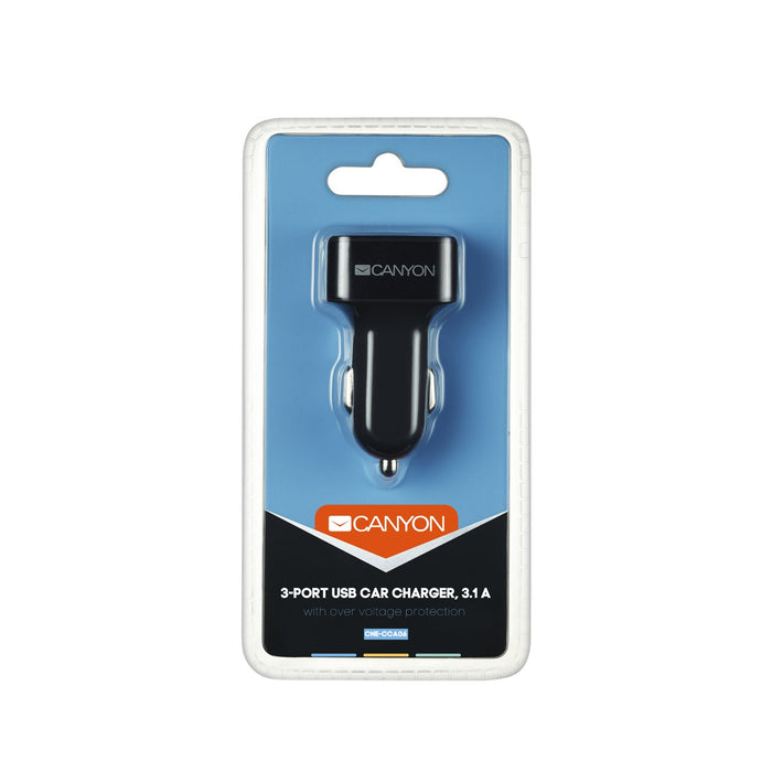 EAN 5291485003227 - Canyon CNE-CCA06B cargador de dispositivo móvil MP3, Altavoz portátil, Smartphone, Tableta Negro Encended imagen 4