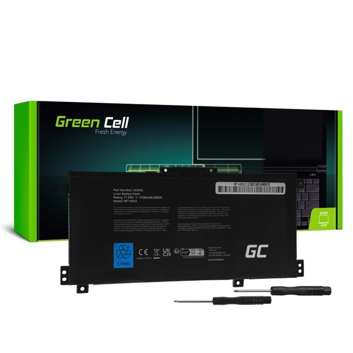 EAN 5904326373976 - Green Cell HP149V2 refacción para laptop Batería imagen 1