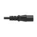EAN 37332280909 - Eaton P054-01M-EU cable de transmisión Negro 1 m CEE7/7 IEC C13 imagen 4