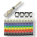 EAN 3700224720780 - MCL 9RP-09/7 soporte para manguito de identificación de conductor Multicolor PVC 100 pieza(s) imagen 2