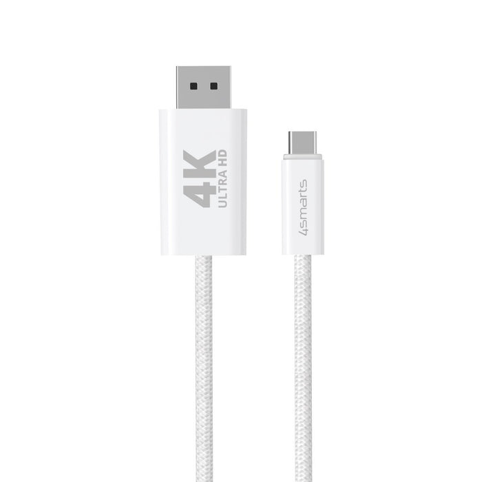 EAN 4252011907717 - 4smarts 540958 cable DisplayPort 2 m USB C Blanco imagen 4