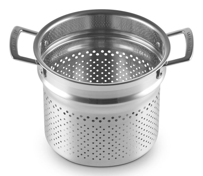 EAN 0630870042932 - Le Creuset 96200520001000 olla para pasta 5 L 20 cm Acero inoxidable imagen 4