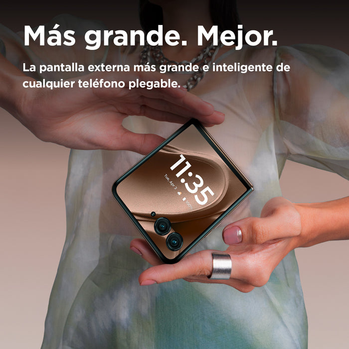 EAN 0840023287237 - Motorola razr 50 ultra 17,5 cm (6.9") SIM doble Android 14 5G USB Tipo C 12 GB 512 GB 4000 mAh Moca imagen 2