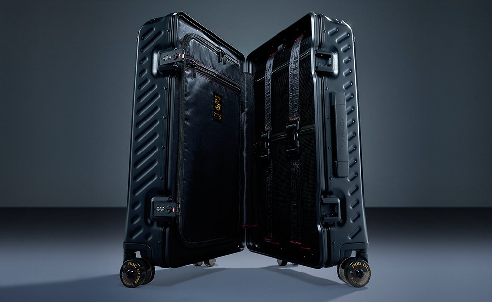 EAN 4711636589734 - ASUS ROG SLASH Hard-Case Luggage Edition 20 Tranvía Armazón duro Negro Policarbonato (PC) imagen 11