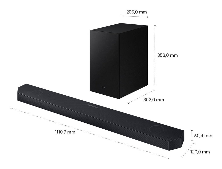EAN 8806097956693 - Samsung Q-series HW-Q610GH/ZG altavoz soundbar Negro, Titanio 3.1.2 canales imagen 3